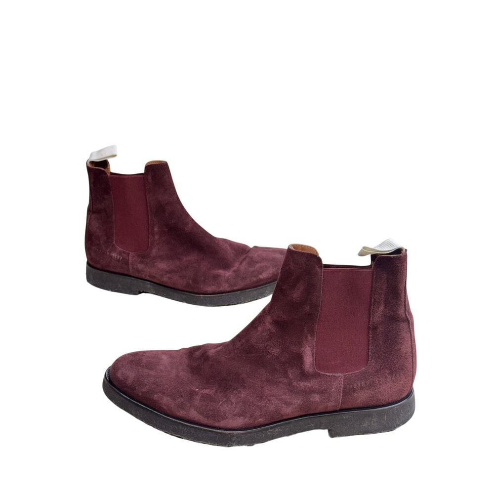 Men's Common Project suede Chelsea boots size 42 euro